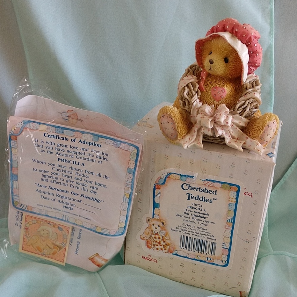 Cherished Teddies "Priscilla" #910724